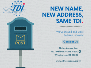 With a New Legal Name, New Address, Same TDI!